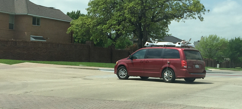 Illustration for article titled Apple's Sensor-Covered Minivans Are Invading Texas